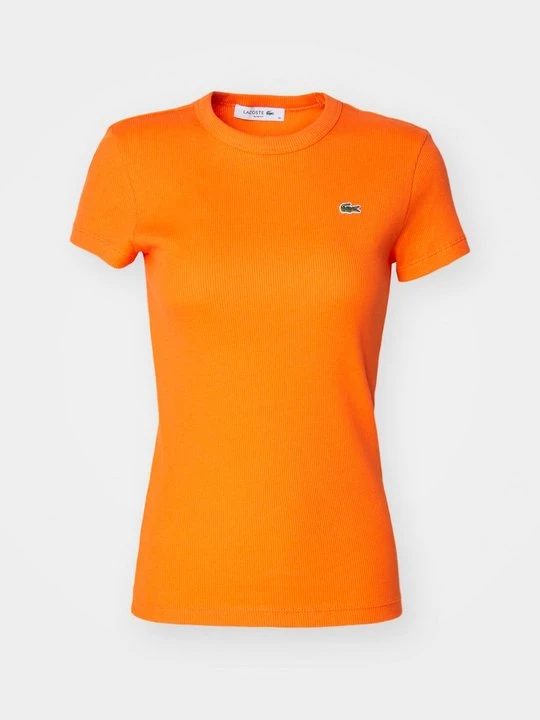 Obrázek produktu Jednoduché tričko Lacoste oranžová