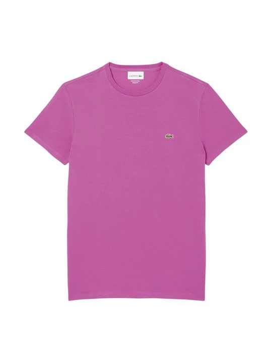 Obrázek produktu Jednoduché tričko Lacoste růžová