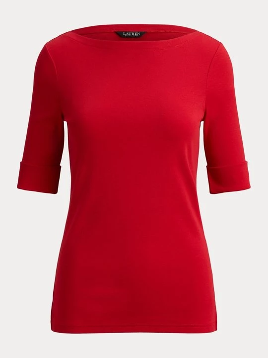 Obrázek produktu Jednoduché tričko Lauren Ralph Lauren červená