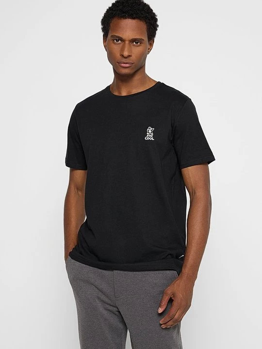 Obrázek produktu Jednoduché tričko lindbergh černá