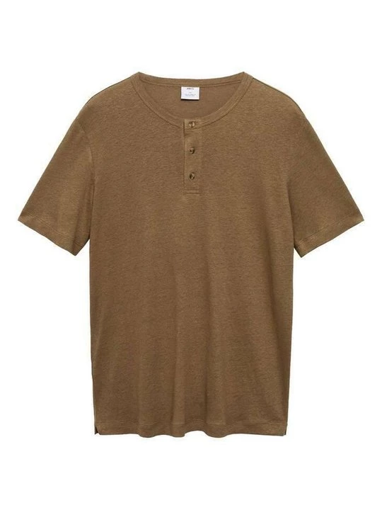 Obrázek produktu Jednoduché tričko Mango khaki