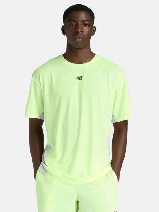 Obrázek produktu Jednoduché tričko New Balance neonoově zelená