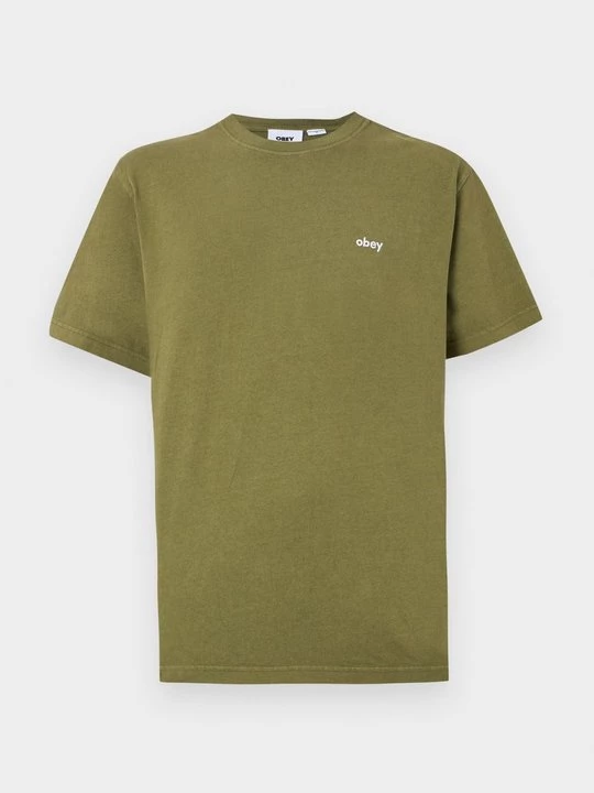 Obrázek produktu Jednoduché tričko Obey Clothing khaki