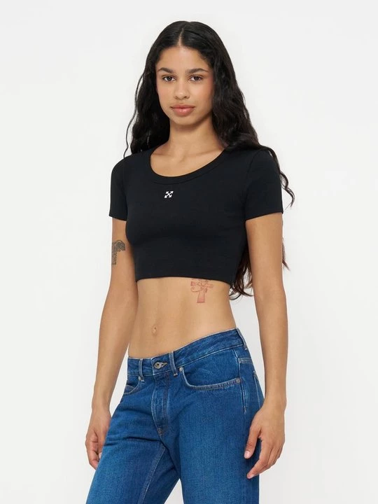 Obrázek produktu Jednoduché tričko Off White černá