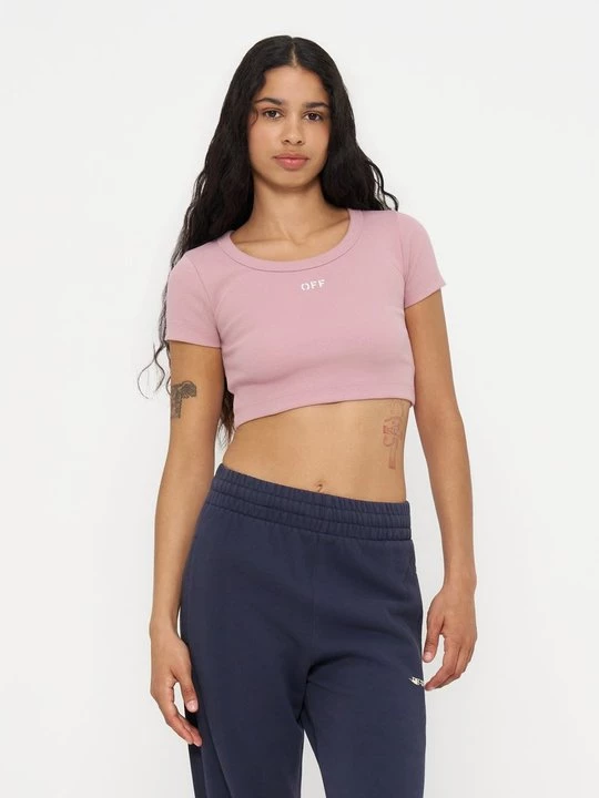 Obrázek produktu Jednoduché tričko Off White růžová