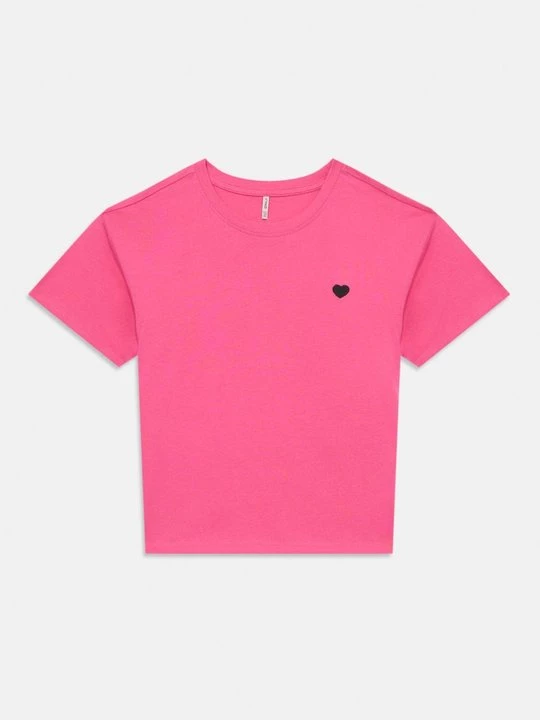 Obrázek produktu Jednoduché tričko ONLY GIRLS růžová