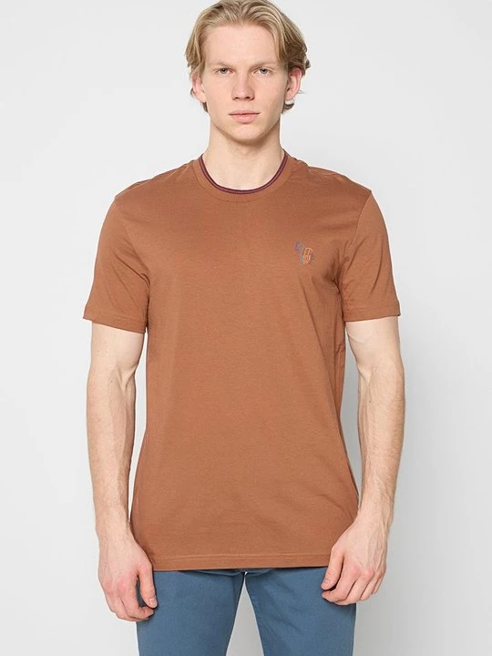 Obrázek produktu Jednoduché tričko Paul Smith hnědá