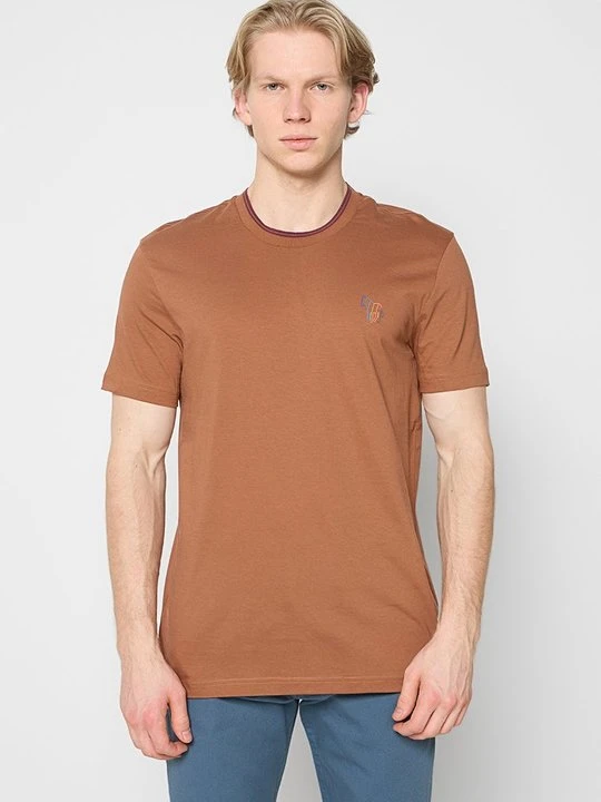 Obrázek produktu Jednoduché tričko Paul Smith hnědá