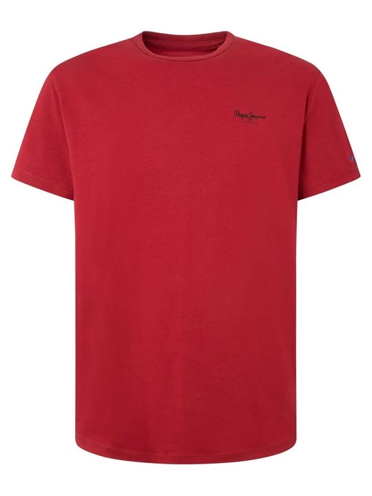 Obrázek produktu Jednoduché tričko Pepe Jeans červená