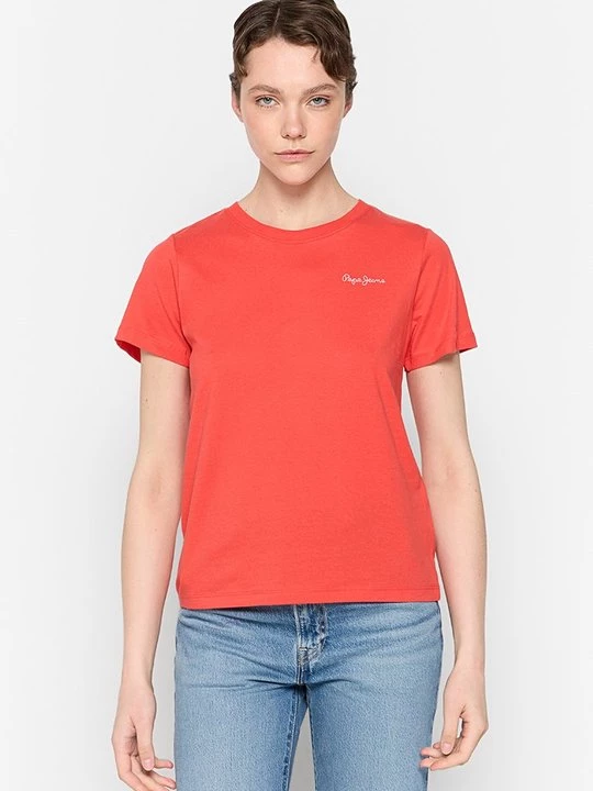 Obrázek produktu Jednoduché tričko Pepe Jeans červená