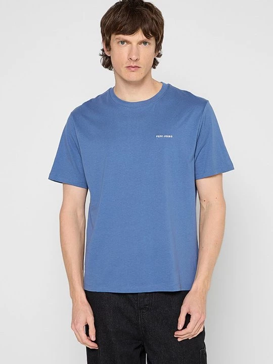 Obrázek produktu Jednoduché tričko Pepe Jeans modrá