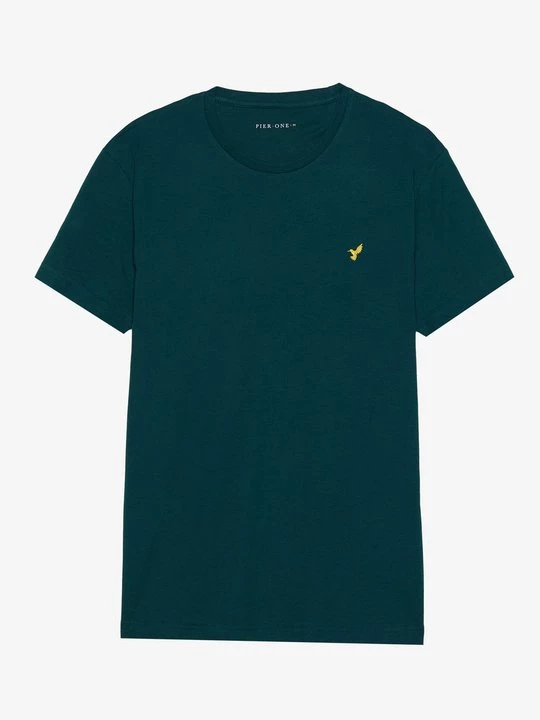 Obrázek produktu Jednoduché tričko Pier One By Zalando lesní zelená