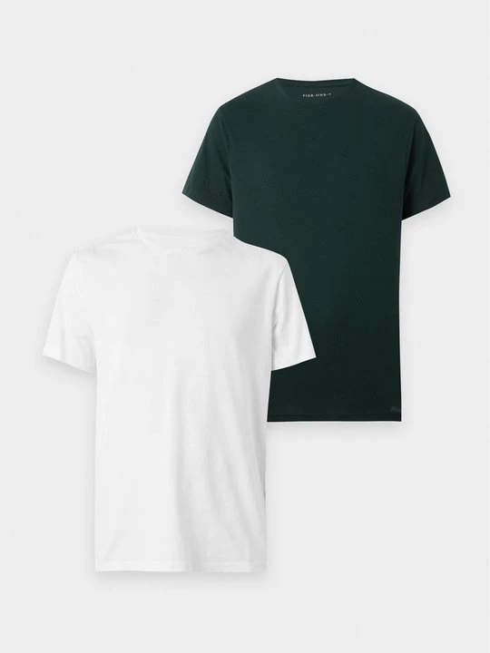 Obrázek produktu Jednoduché tričko Pier One By Zalando tmavě zelená