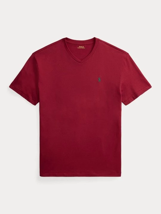 Obrázek produktu Jednoduché tričko Polo Ralph Lauren melírovaná červená