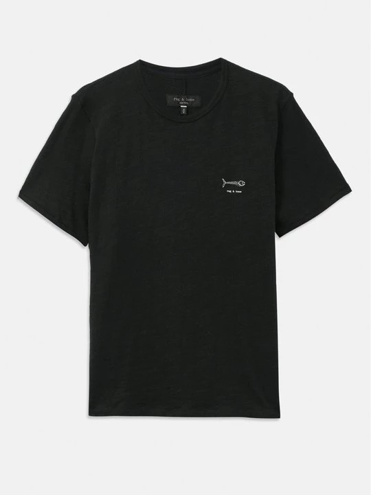 Obrázek produktu Jednoduché tričko rag & bone černá