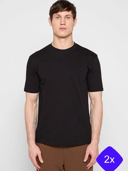 Obrázek produktu Jednoduché tričko SikSilk černá