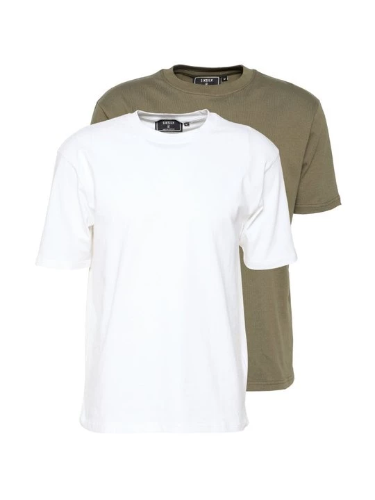 Obrázek produktu Jednoduché tričko SikSilk olivová