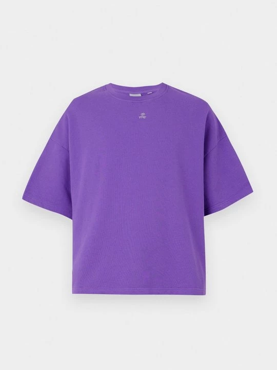 Obrázek produktu Jednoduché tričko The Tracksuit Club fialová