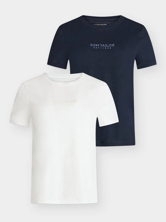 Obrázek produktu Jednoduché tričko Tom Tailor tmavě modrá