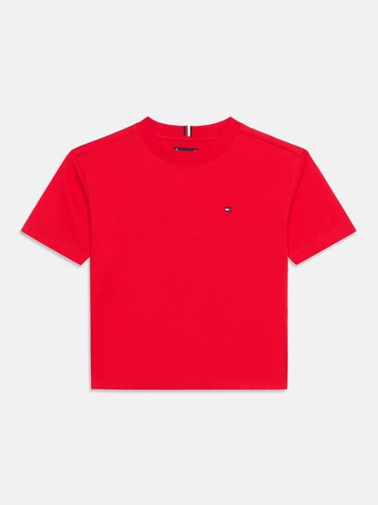 Obrázek produktu Jednoduché tričko Tommy Hilfiger červená