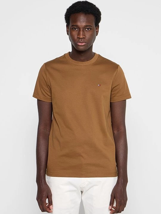 Obrázek produktu Jednoduché tričko Tommy Hilfiger khaki