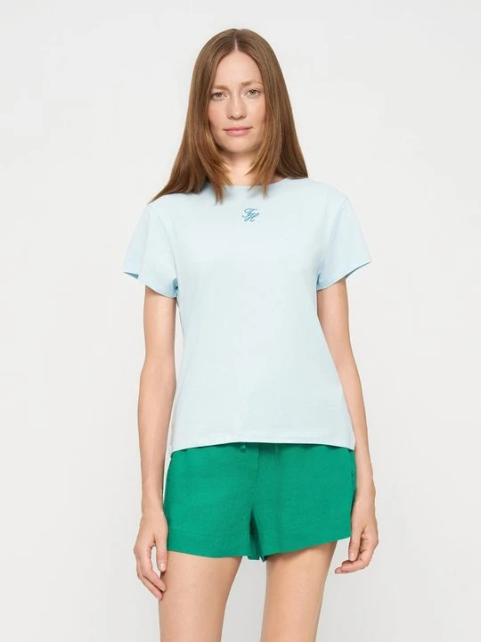 Obrázek produktu Jednoduché tričko Tommy Hilfiger modrá