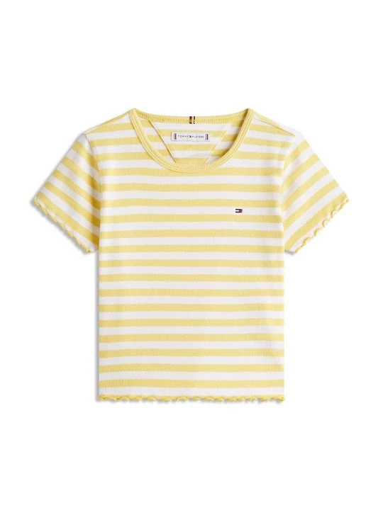 Obrázek produktu Jednoduché tričko Tommy Hilfiger žlutá