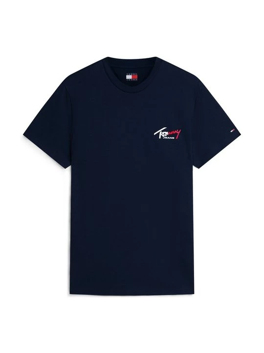Obrázek produktu Jednoduché tričko Tommy Jeans tmavě modrá