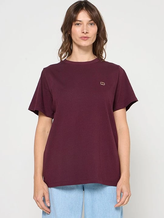 Obrázek produktu Jednoduché tričko TWINSET bordeaux