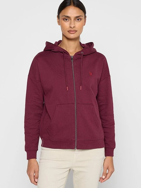 Obrázek produktu Jednoduché tričko U.S. POLO ASSN. bordó