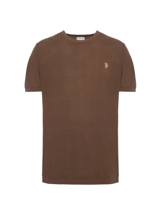 Obrázek produktu Jednoduché tričko U.S. POLO ASSN. hnědá