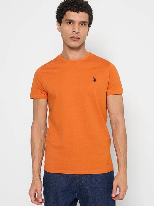 Obrázek produktu Jednoduché tričko U.S. POLO ASSN. oranžová