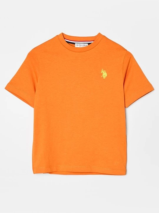 Obrázek produktu Jednoduché tričko U.S. POLO ASSN. oranžová