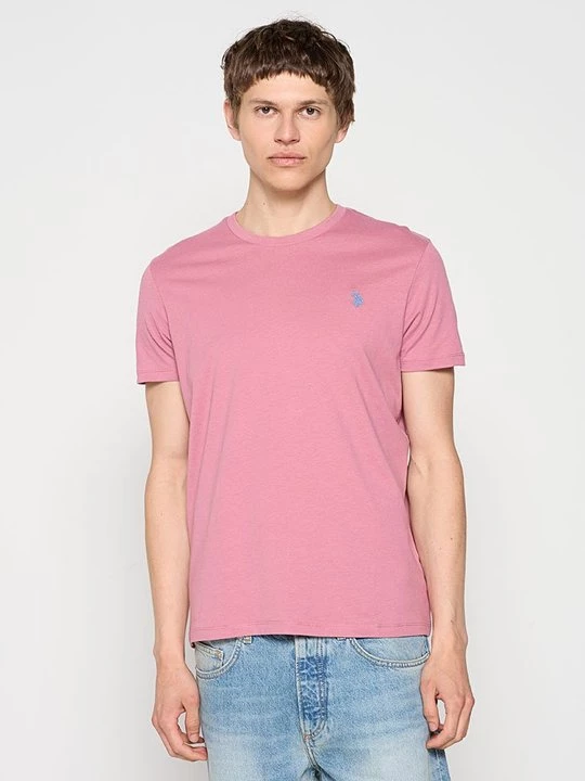 Obrázek produktu Jednoduché tričko U.S. POLO ASSN. světle růžová