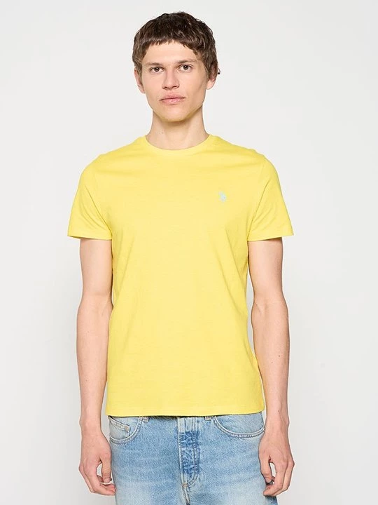 Obrázek produktu Jednoduché tričko U.S. POLO ASSN. žlutá