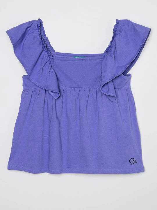 Obrázek produktu Jednoduché tričko United Colors Of Benetton fialová