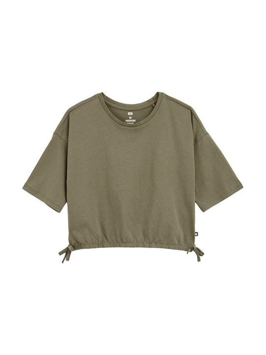 Obrázek produktu Jednoduché tričko WE Fashion khaki