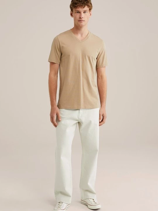 Obrázek produktu Jednoduché tričko WE Fashion světle hnědá