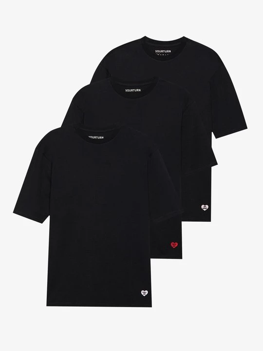 Obrázek produktu Jednoduché tričko YOURTURN By Zalando černá