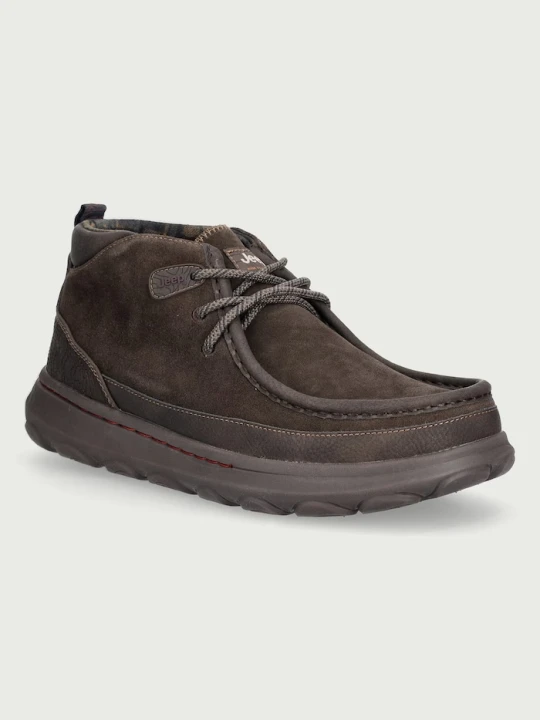 Obrázek produktu Jeep KAUAI WALLA MID sneakers boty pánské kožené hnědá
