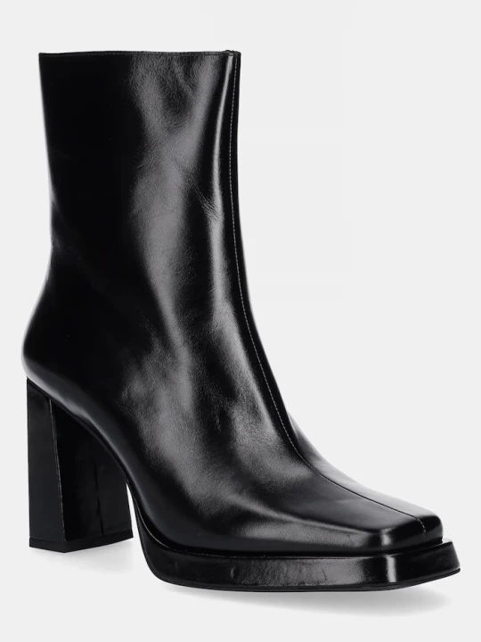 Obrázek produktu Jeffrey Campbell Kožené kotníkové boty Jeffrey Campbell Maximal-Lo černá