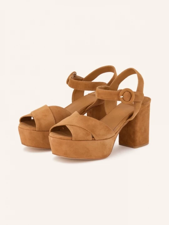 Obrázek produktu Jeffrey Campbell Sandály Na Platformě Determined velbloudí