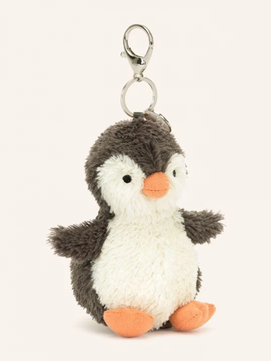Obrázek produktu Jellycat Přívěsek Na Klíče A Na Tašku Peanut Penguin tmavě šedá / bílá / tmavě oranžová