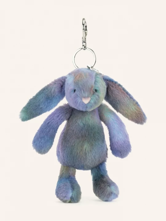 Obrázek produktu Jellycat Přívěsek Na Klíče A Tašku Zodihop Luxe Bunny tmavě modrá / tmavě fialová / fialová