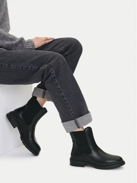 Obrázek produktu JENNY Kotníková obuv s elastickým prvkem CEO-25698-K01 Černá