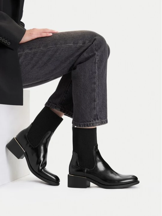 Obrázek produktu JENNY Polokozačky CEO-WS6581-03 Černá