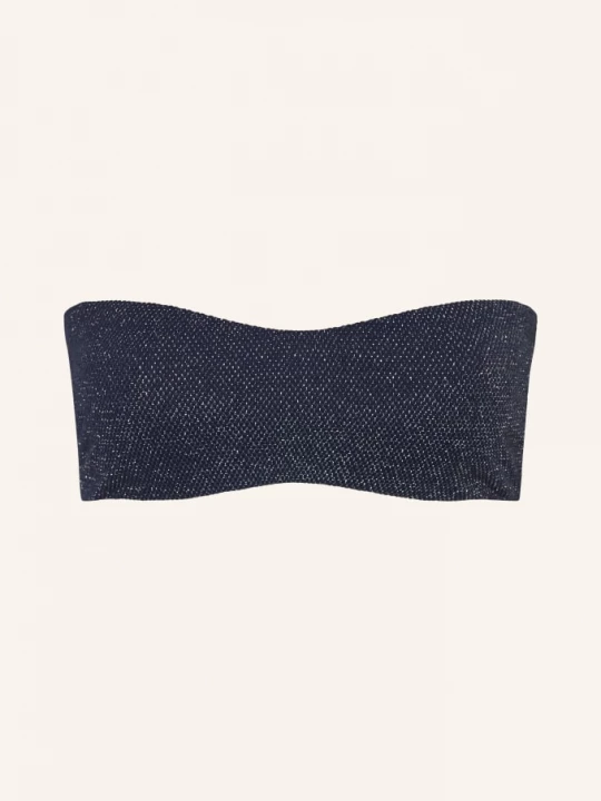 Obrázek produktu Jets Australia Bandeau Bikiny Tirari Nights S Třpytivou Přízí tmavě modrá / stříbrná