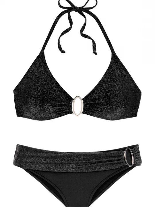 Obrázek produktu JETTE Bikiny  černá / stříbrná