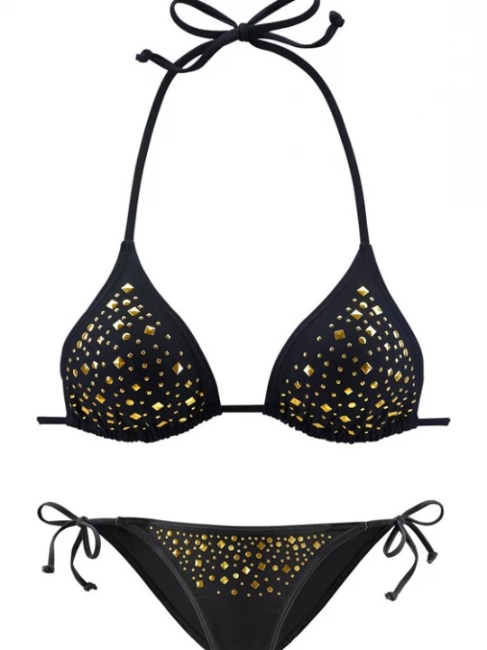 Obrázek produktu JETTE Bikiny  zlatá / černá