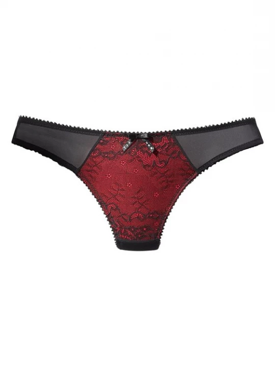 Obrázek produktu JETTE Tanga  červená / černá